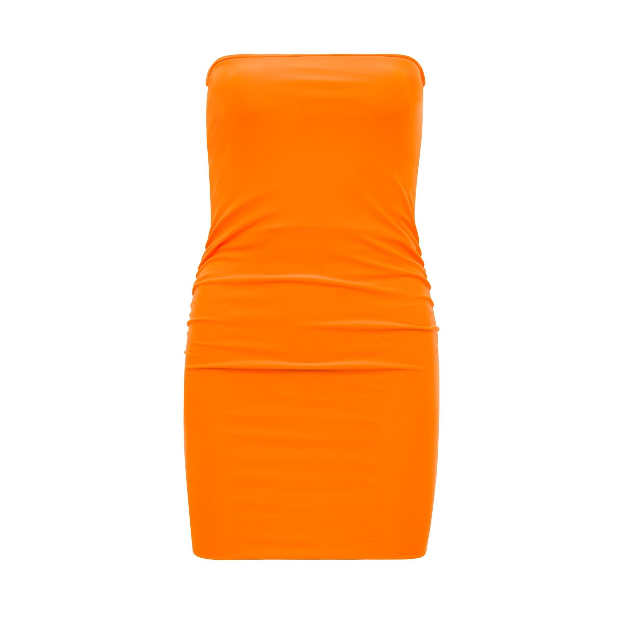 Vestido Tubinho Laranja
