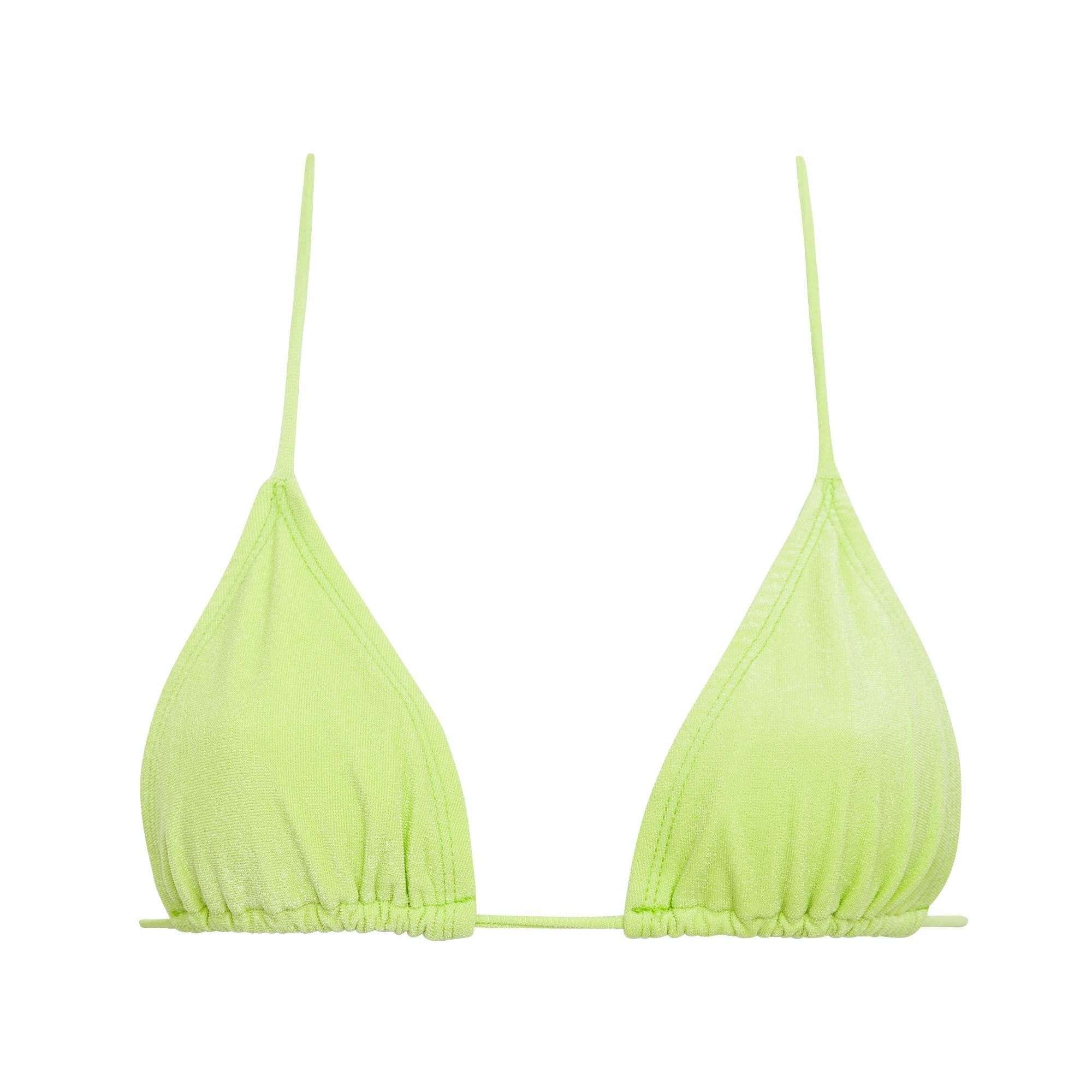 TOP CORTININHA VERDE PERA - MALIBU