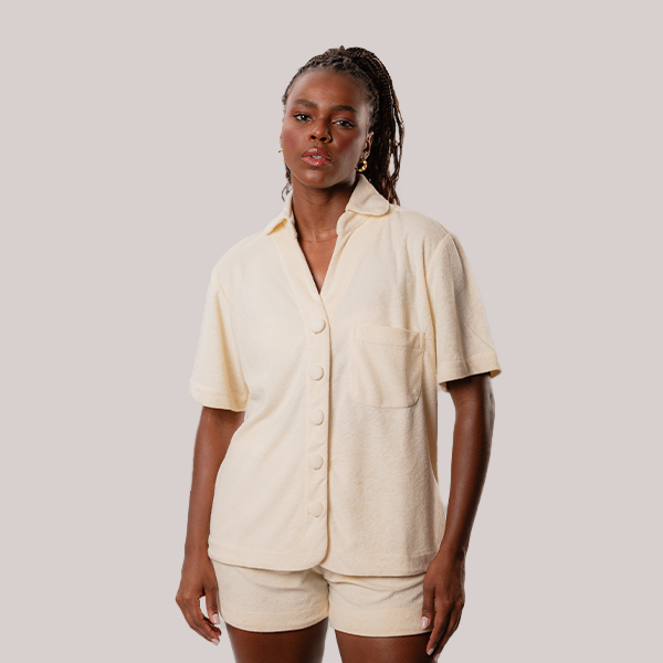 Camisa Manga Curta Atoalhado Off