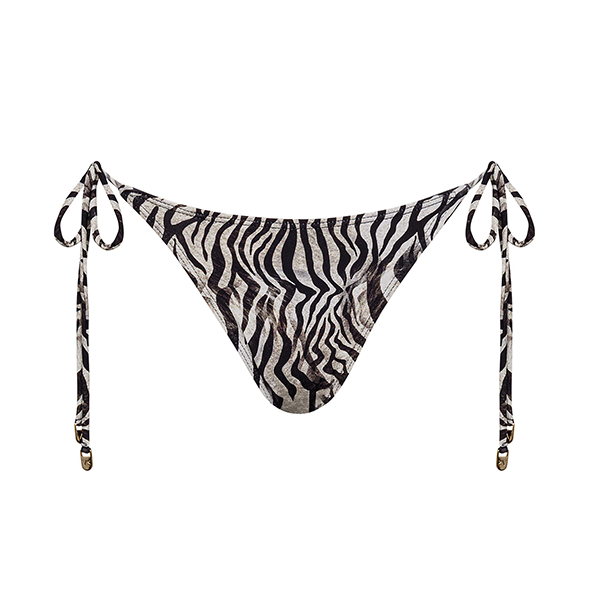 Calcinha de Amarrar Mini Zebra