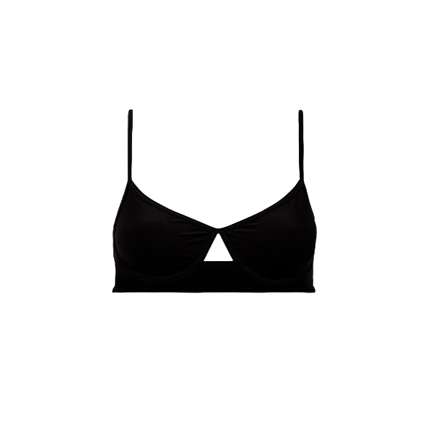 Top Com Aro Essencial Preto