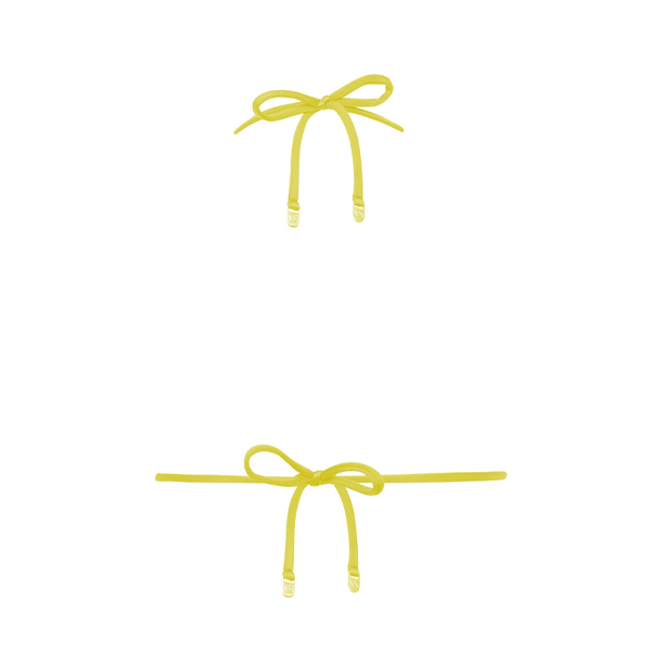 Top Cortininha Amarelo Manteiga