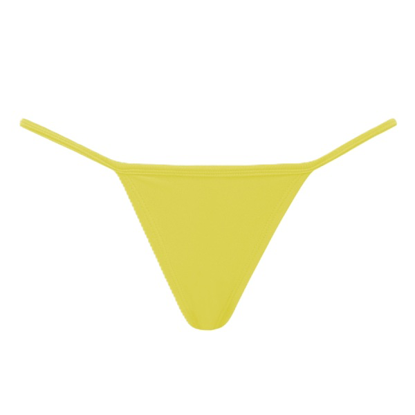 Calcinha Regulagem Amarelo Manteiga