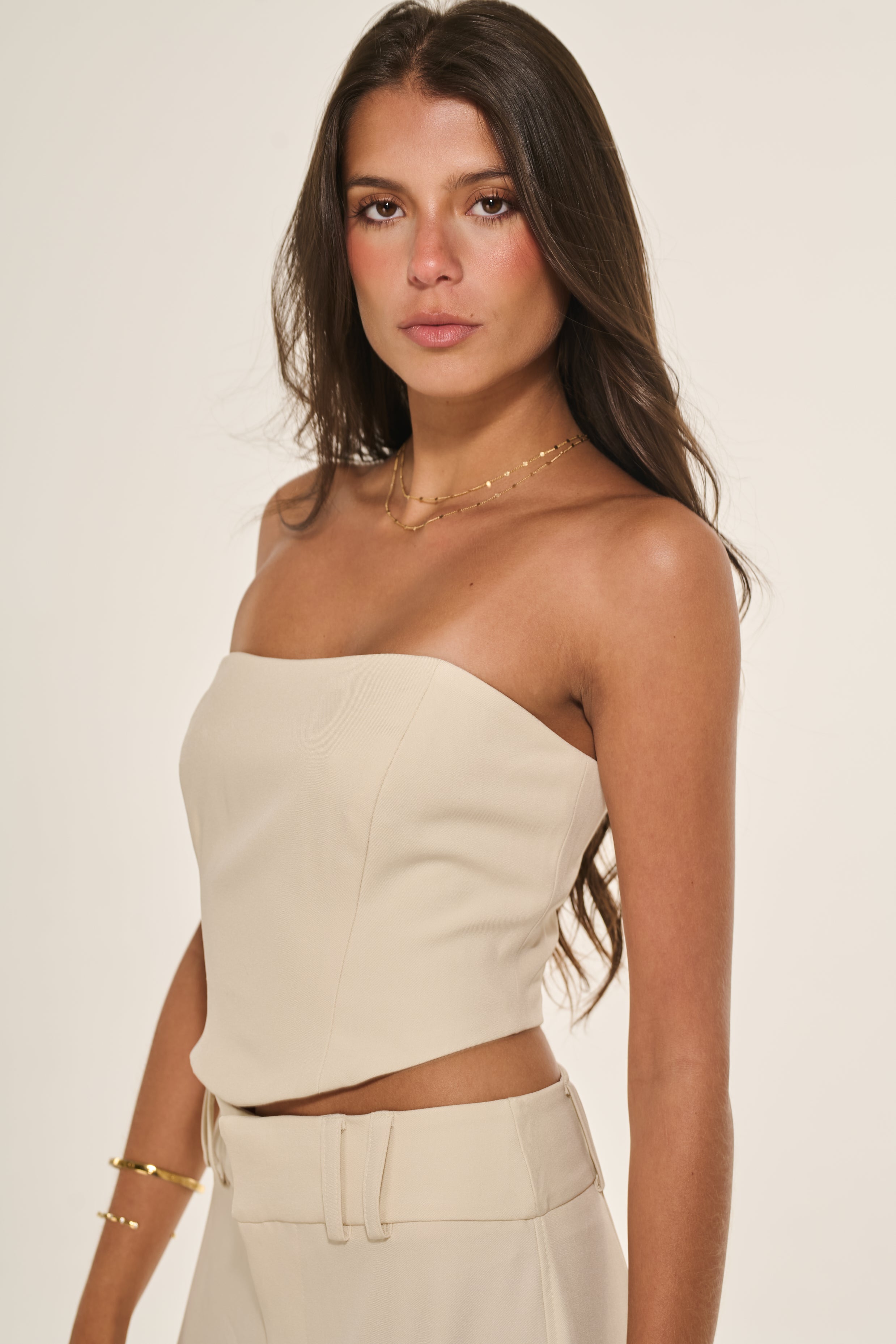 Corset Alfaiataria Off White