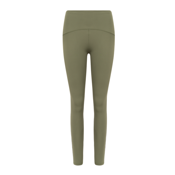Calça Legging Com Recortes Verde Cancún