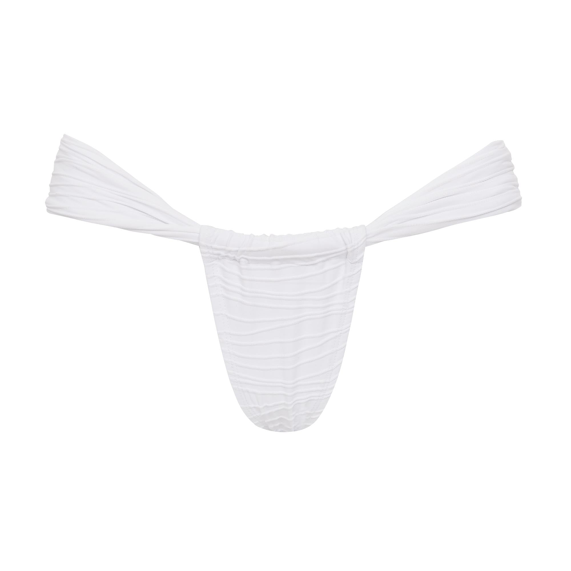 Calcinha Cortininha Lateral Média Branco Oásis
