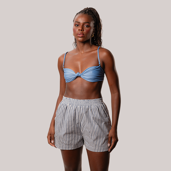 Top Tomara Que Caia Nozinho Azul Celeste