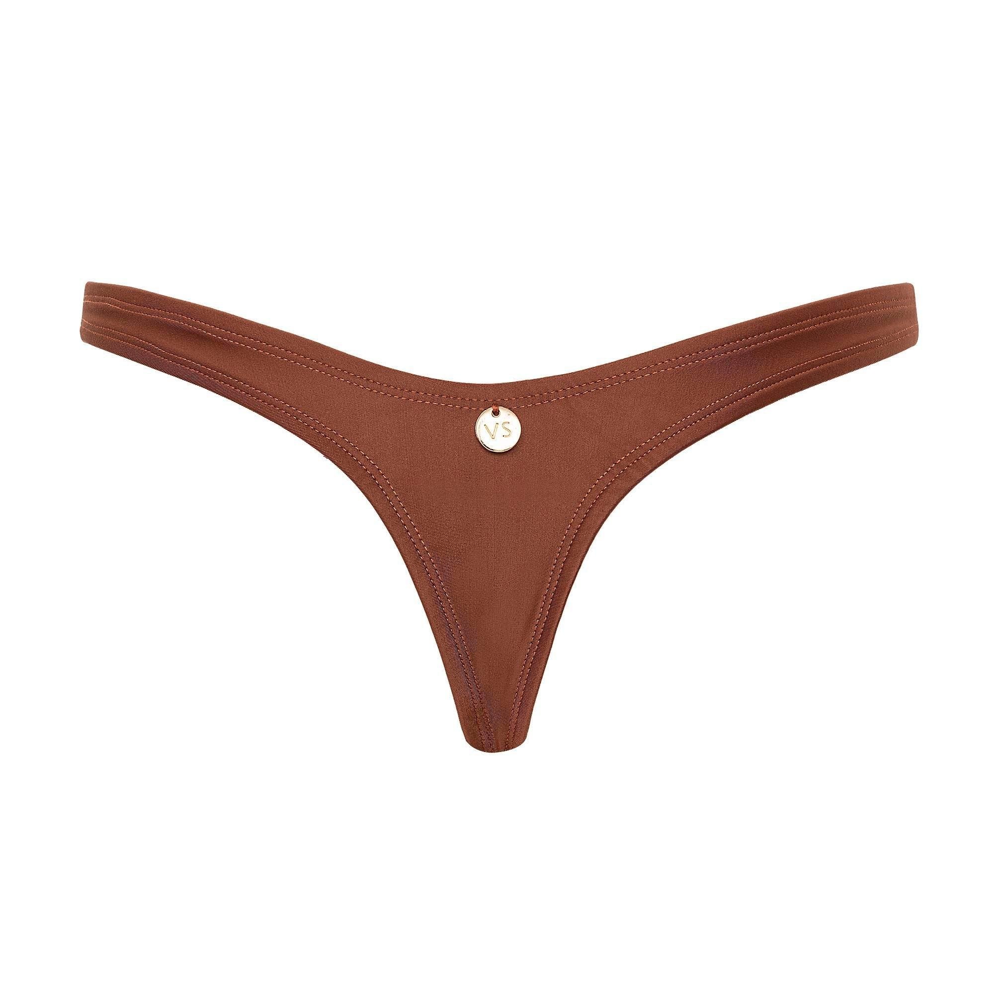 Calcinha Asa Delta Mini Marrom Capri