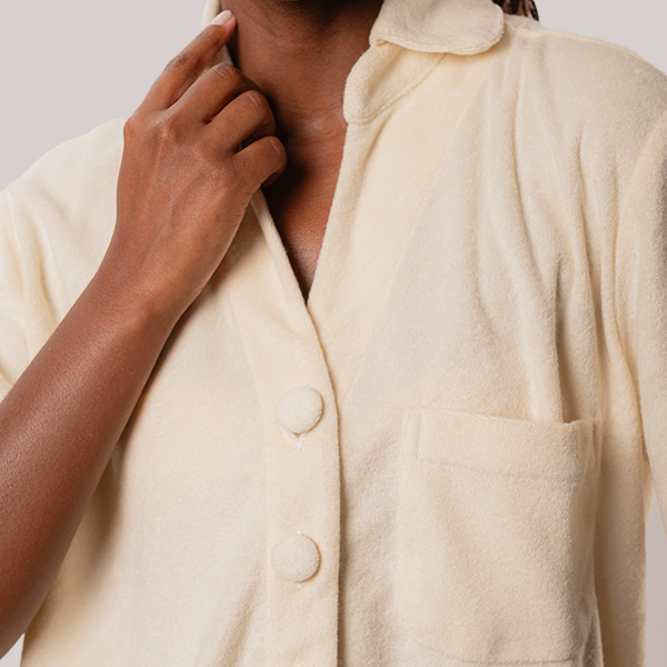 Camisa Manga Curta Atoalhado Off