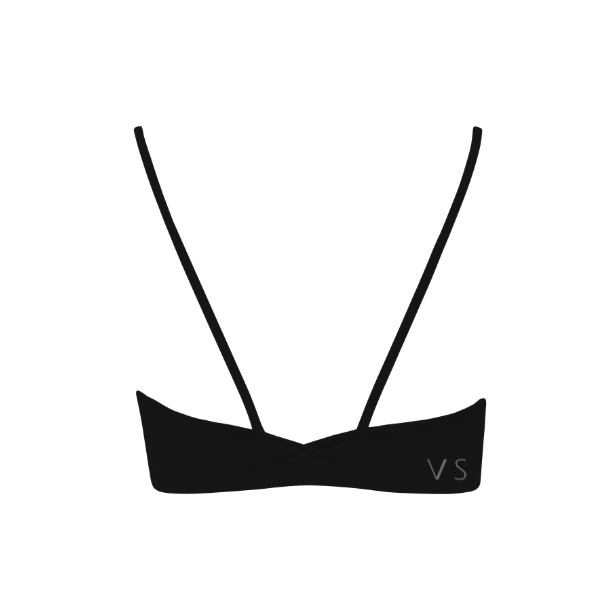 Top Alças Finas Preto