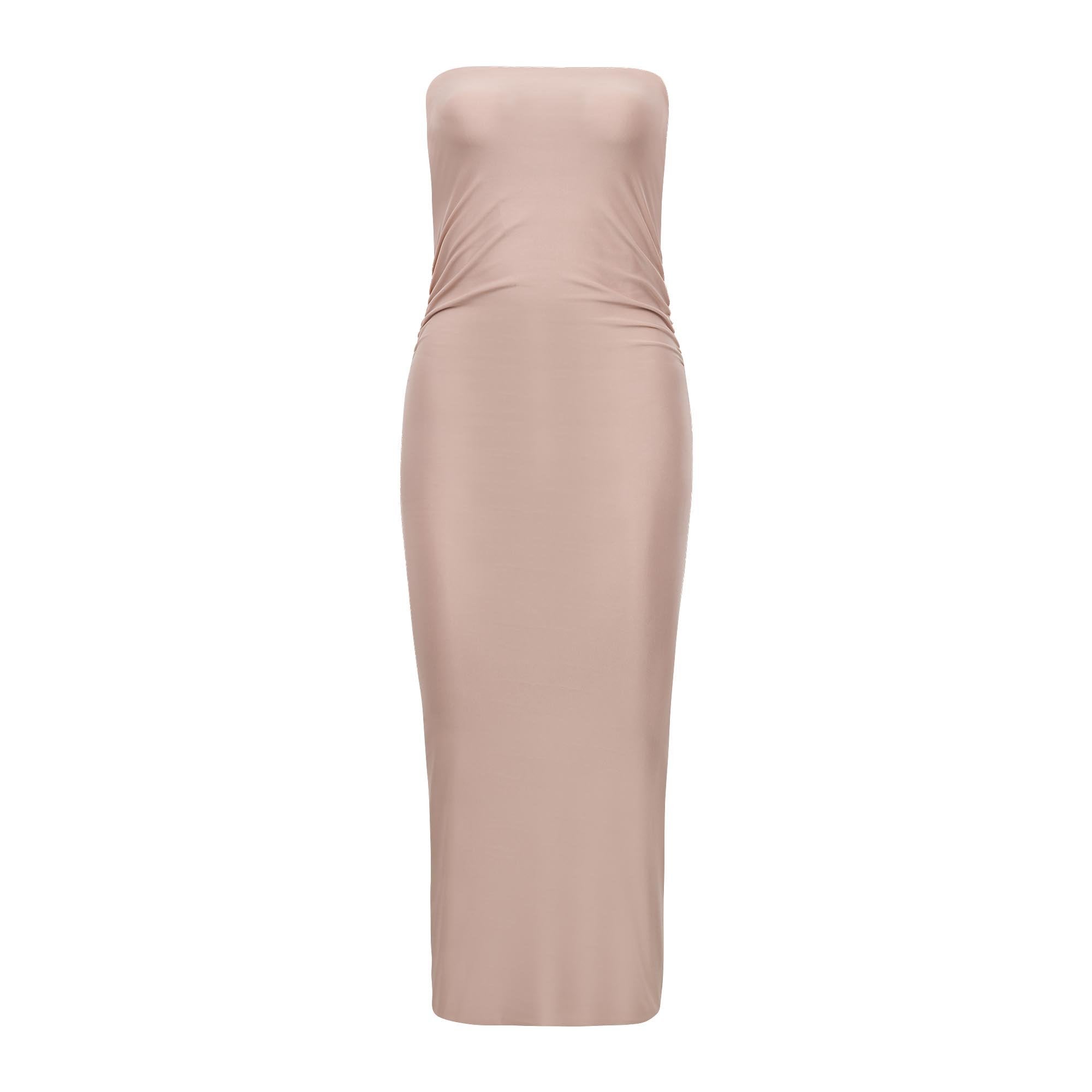 Vestido Tubinho Midi Chocolate