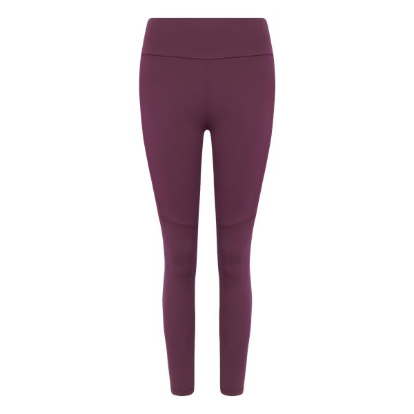 Calça Legging com Bolsos Laterais Marrom Ébano