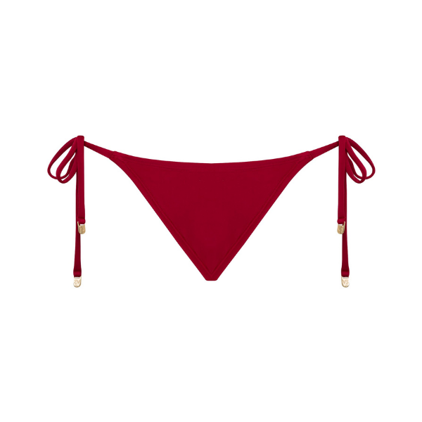 Calcinha de Amarrar Mini Vermelho Cereja