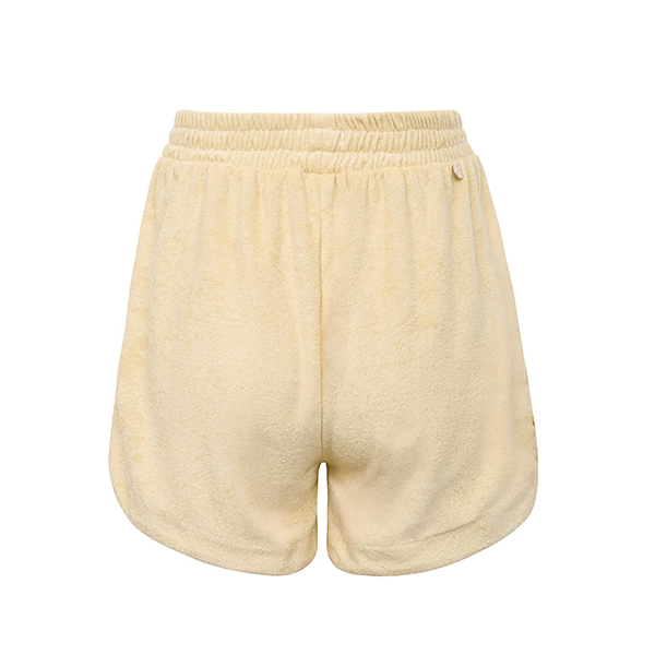 Short Boxer Atoalhado Amarelo Manteiga