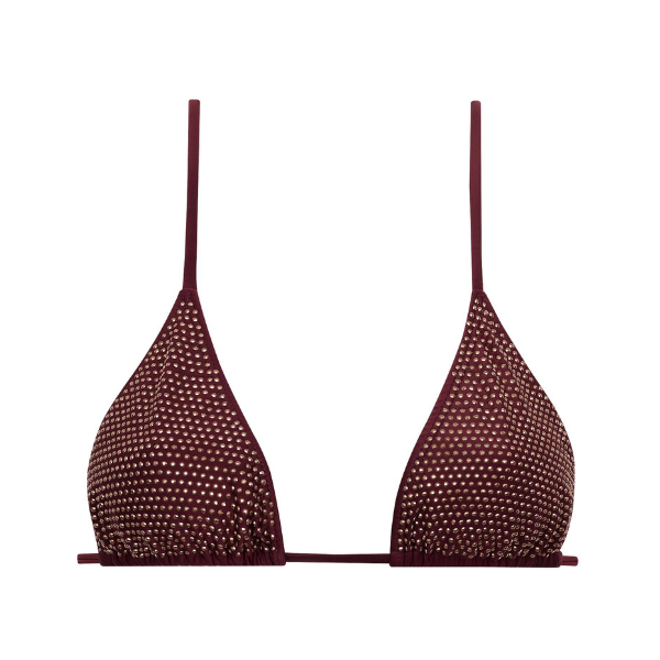 Top Cortininha Hot Fix Brown Barolo